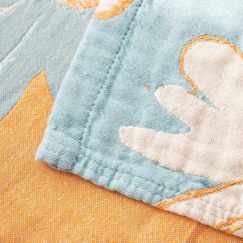 Daisy Printed Cotton Soft Reversible Quilt - image 8