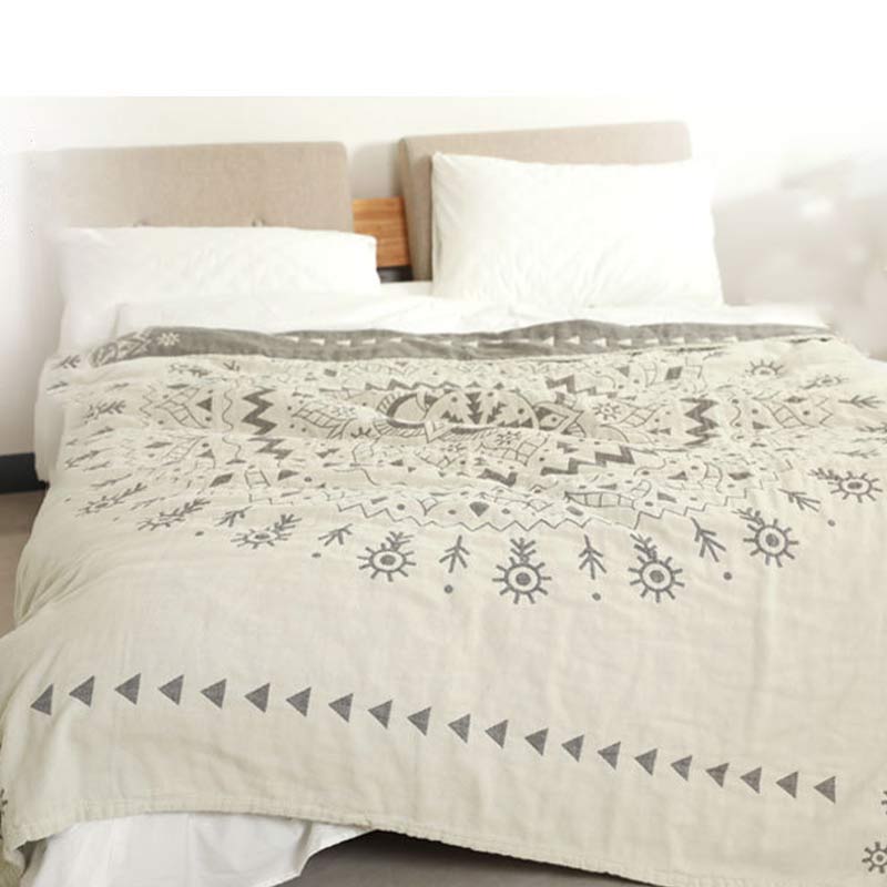 Ownkoti Chic Mandala Reversible Flower Cotton Quilt - image 2