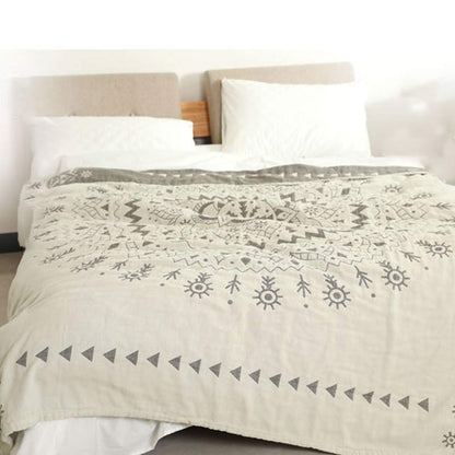 Ownkoti Chic Mandala Reversible Flower Cotton Quilt - image 2