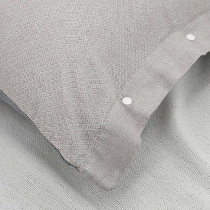Simple Pure Color Button Cotton Pillowcase (2PCS) - image 6