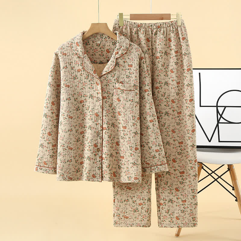 Rural Rose Air Cotton Loungewear Set - image 1