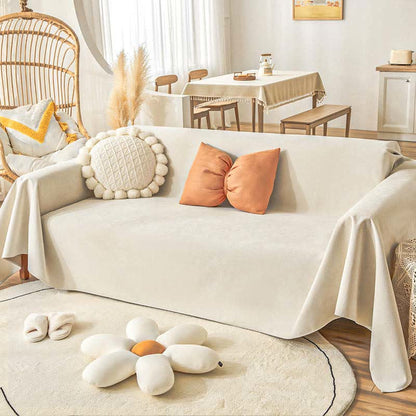 Pure Color Waterproof Pet Couch Cover - image 0