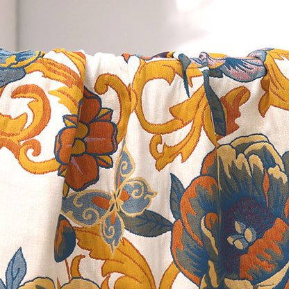 Blooming Flowers Reversible Cotton Bath Towel - image 5