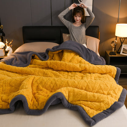 Luxurious Thick Warm Fleece Throw Blanket - image 1