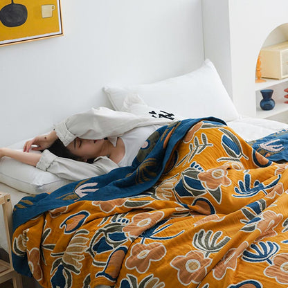 Ownkoti Bohemian Flower Print Double Side Quilt - image 6