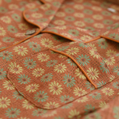 Jacquard Daisy Pure Cotton Loungewear Set - image 2