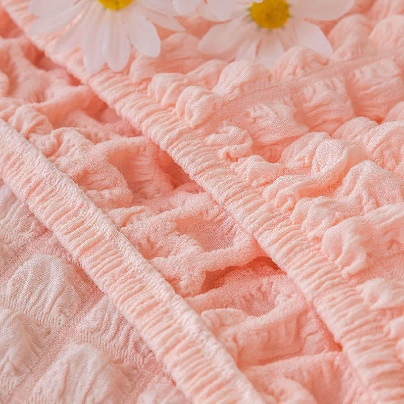 Ownkoti Seersucker Stretchable Sectional Sofa Slipcover - image 8