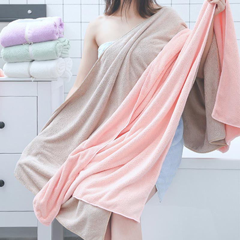 Ownkoti Pure Color Bathroom Towel Bath Towel - image 9