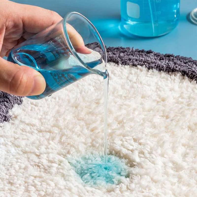 Ownkoti Leaf Pattern Soft Non-Slip Bathroom Rug - image 8