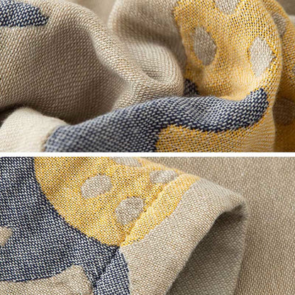 Strawberry Cotton Five Layer Soft Quilt - image 9