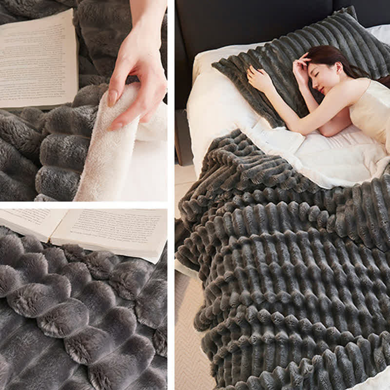 Solid Color Soft Lightweight Throw Blanket - image 32