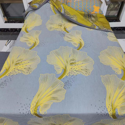 Zantedeschia Aethiopica Print Cotton Reversible Quilt - image 3