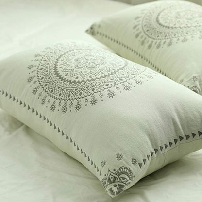Mandala Cotton Pillow Cover Button Pillowcases (2PCS) - image 2