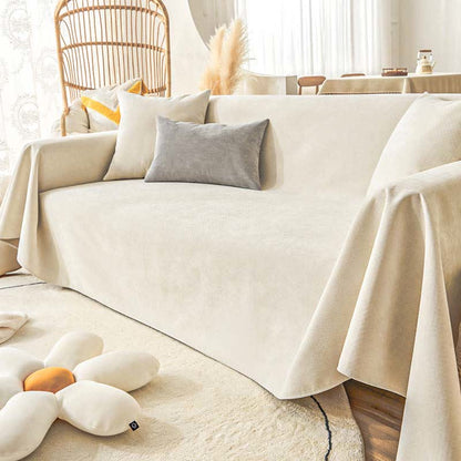 Pure Color Waterproof Pet Couch Cover - image 3