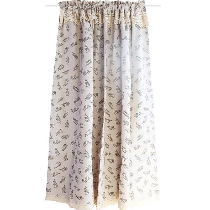 Cotton Linen Cabinet Curtain Cafe Curtain - image 5
