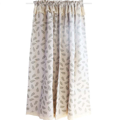Cotton Linen Cabinet Curtain Cafe Curtain - image 5