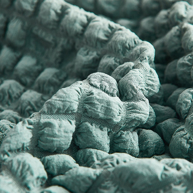 Ownkoti Pure Color Seersucker Stretchable Sofa Cover - image 3