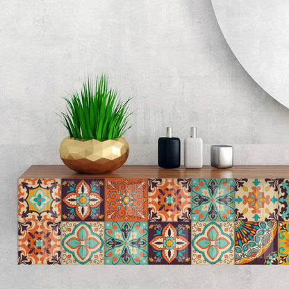 Ownkoti Mixed Abstract Pattern Wallpaper Wall Sticker (10PCS) - image 3