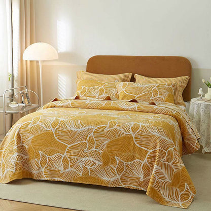 Plantain Leaf Three Layers Breathable Quilt - image 1