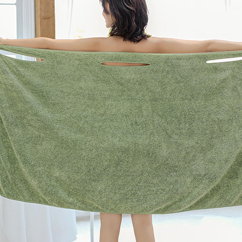 Ownkoti Women's Wearable Bath Towel Bath Wrap - image 3