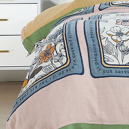 Ownkoti Summer Reversible Cotton Quilt Lightweight Blanket - image 12