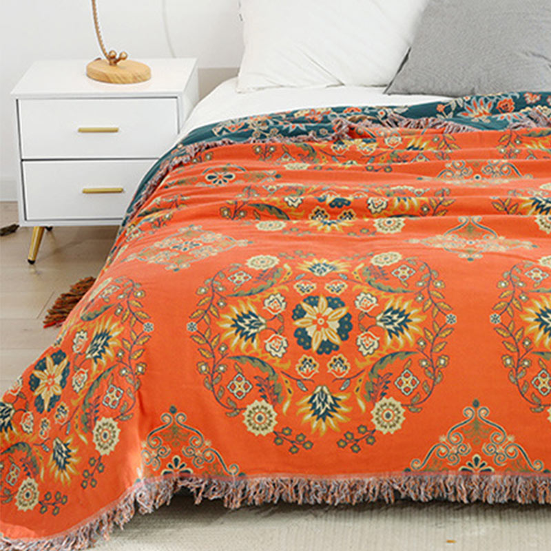 Ownkoti Pattern Reversible Quilt Flower Leisure Quilt - image 5