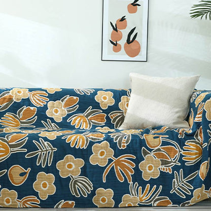 Yellow Flower Sofa Blanket Sofa Cover - image 7