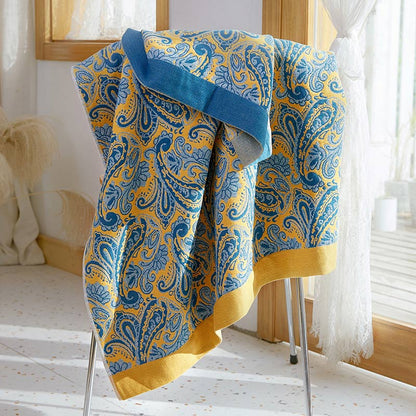 Ownkoti Mixed Color Reversible Gauze Bath Towel - image 1