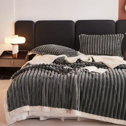 Solid Color Soft Lightweight Throw Blanket - Dark Grey - Queen - image 31