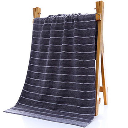 Ownkoti Striped Bath Towel Bathroom Towel Set - image 1