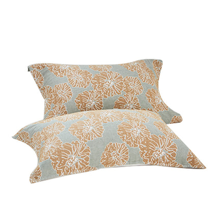 Ownkoti Flower Printed Cotton Decorative Pillow Towel (2PCS) - image 19