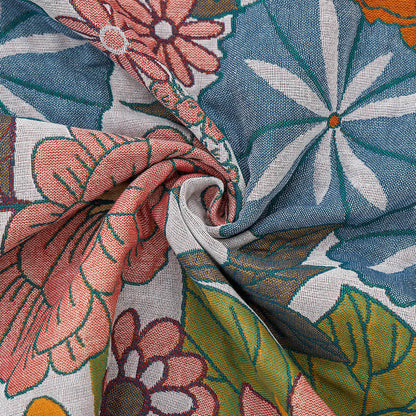 Floral Cotton Gauze Quick-drying Bath Towel - image 3