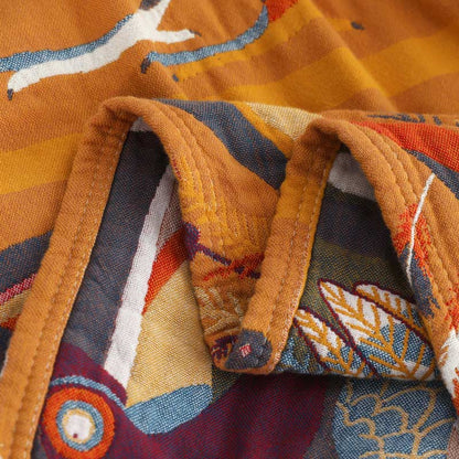 Toucan Bird Reversible Cotton Soft Quilt - image 8