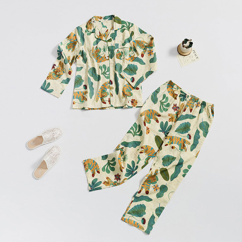 Cute Tiger Plant Loungewear Set - image 10