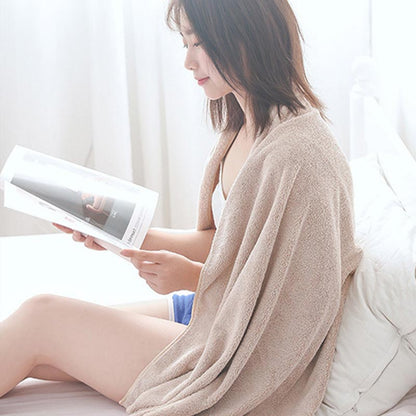 Ownkoti Pure Color Bathroom Towel Bath Towel - image 5