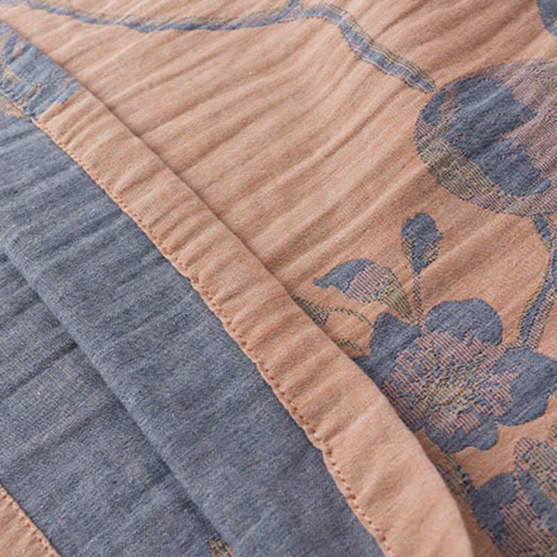  Magnolia Jacquard Cotton Short Nightdress - image 5