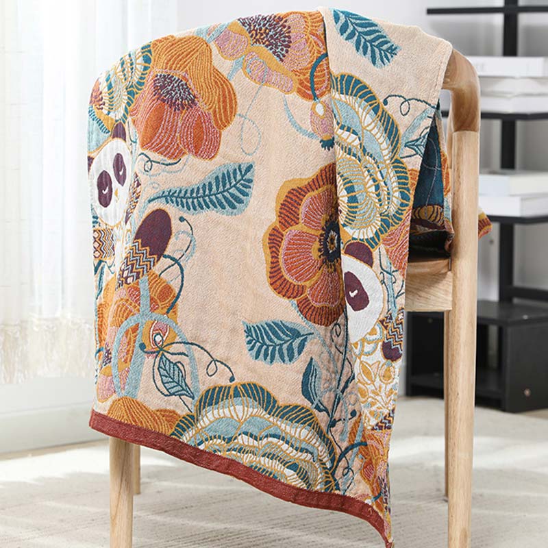 Cute Panda Cotton Reversible Bath Towel - image 2