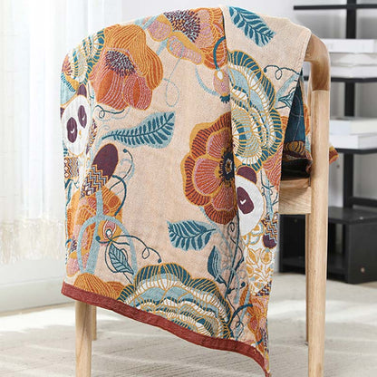 Cute Panda Cotton Reversible Bath Towel - image 2