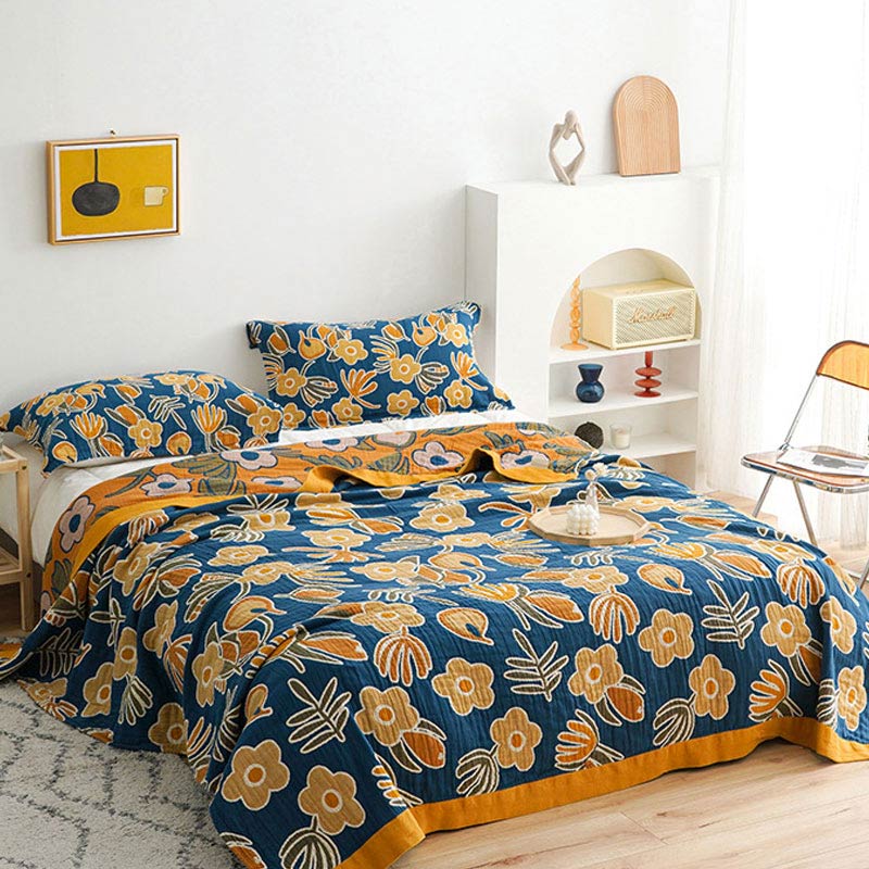 Yellow Flower Sofa Blanket Sofa Cover - image 10