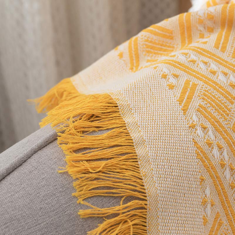 Ownkoti Soft Tassel Blanket Reversible Sofa Cover - image 7
