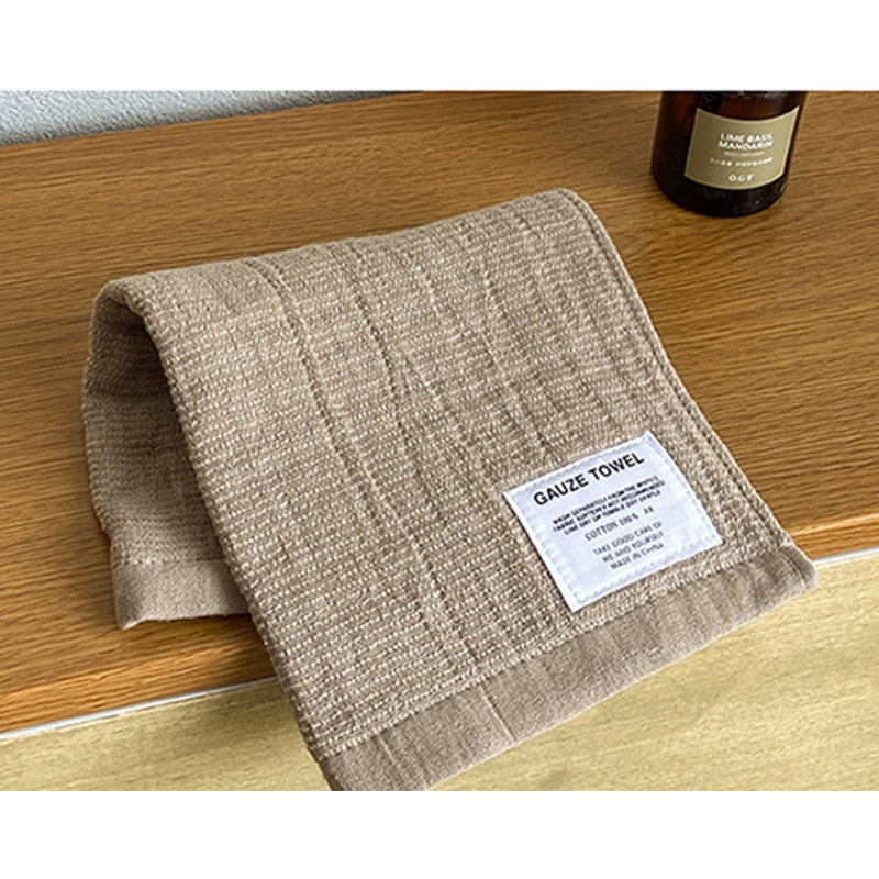 Solid Color Breathable Gauze Towel - image 17