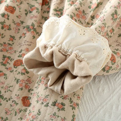 Vintage Rose Garden Cotton Loungewear Set - image 6