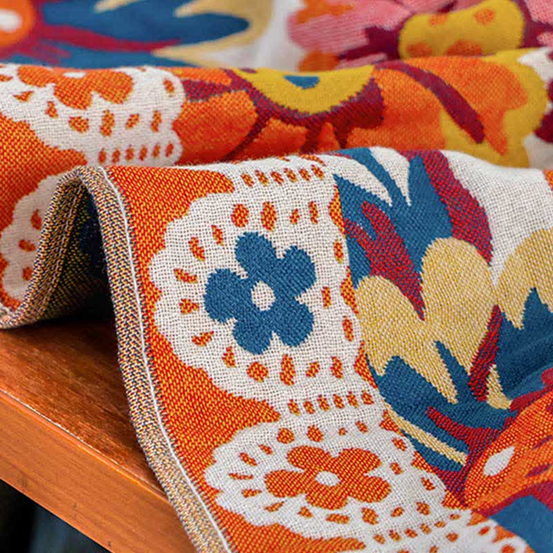 Bright Flower Soft Cotton Bath Towel - image 7