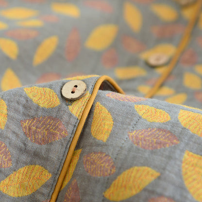 Leaf Pattern Soft Cotton Loungewear Set - image 6