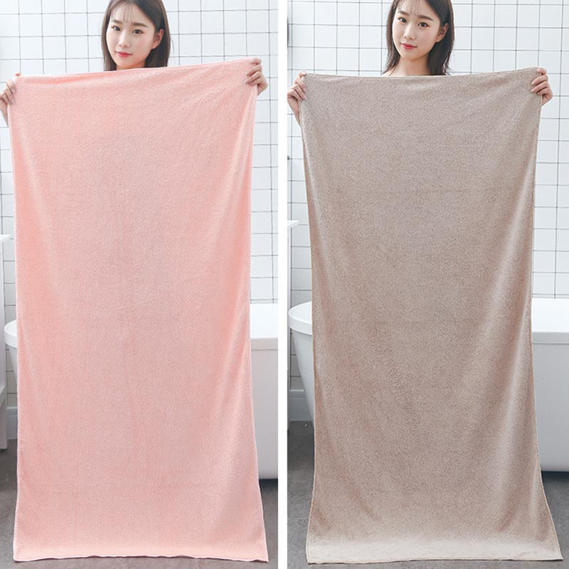 Ownkoti Pure Color Bathroom Towel Bath Towel - image 8