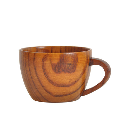 Ownkoti Natural Wooden Tea Cup with Handle (2PCS) - image 5
