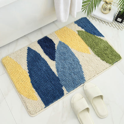 Ownkoti Green Leaf Print Soft Non-Slip Floor Rug - image 5