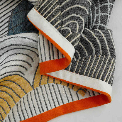 Ownkoti Shell Print Jacquard Cotton Bath Towel - image 4