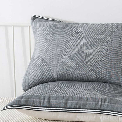 Ownkoti Circle Stripe Breathable Pillow Towel (2PCS) - image 9