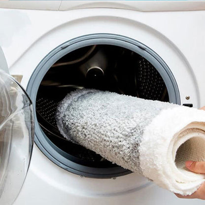 Ownkoti Leaf Pattern Soft Non-Slip Bathroom Rug - image 10